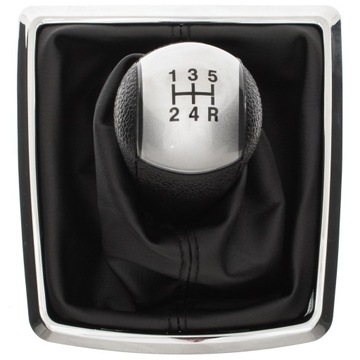 GAŁKA +MIESZEK +RAMKA SILVER do Ford Focus Mk2 04-