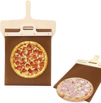 ŁOPATA DO PIZZY CHLEBA PRZESUWANA SZUFLA TACA powłoka nieprzywierająca