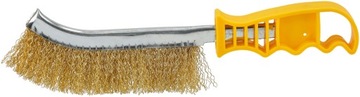 РУЧНАЯ ЩЕТКА ЛАТУННАЯ С ШРЕЗЬЮ 175г