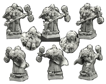 Scibor 28FM0272 Figurka Dwarf Lord Fundin 28mm 24H
