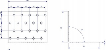 Разъем Cizieles angel KM10 80x80x100x2 50 ПК