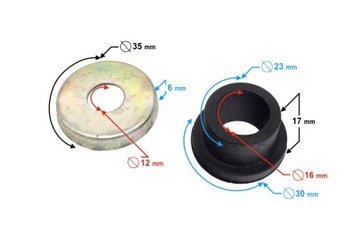 КОМПЛЕКТ ВТУЛКИ КУЛАКА ATV 110 125