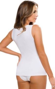 Футболка EMILI, ширина рамки. хлопок SARA белый 3XL