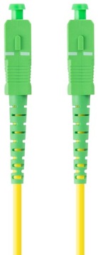 PRZEWÓD KABEL ŚWIATŁOWODOWY ŚWIATŁOWÓD PATCHCORD SC/APC-SC/APC SIMPLEX 5M