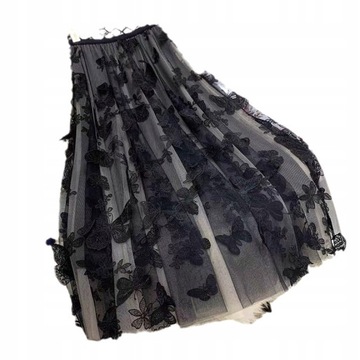 Spódnica midi plisowana gong) r. 3XL