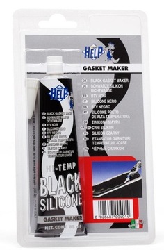 Silikon Czarny Uszczelka silikonowa 85ml SuperHELP