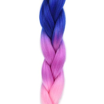 СИНТЕТИЧЕСКИЕ ВОЛОСЫ OMBRE BRIDGE DREADS ЦВЕТНЫЕ ПЯТИ 3 пряди C27