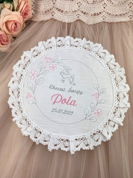 КРЕЩЕННАЯ КЕПКА - КРУГЛАЯ - ВЫШИВКА