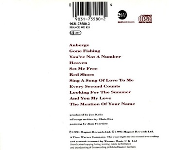 CHRIS REA: AUBERGE [CD]