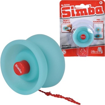 SIMBA Niebieskie Gumowe Miękkie Jojo dla Dzieci