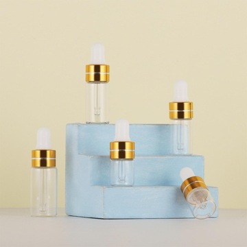 20шт стеклянные флаконы-капельницы герметичные с пипеткой P