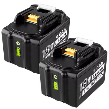 Akumulator 9.0Ah do Makita BL1860 BL1850 BL1840 18V 2 Pak