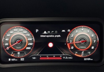 Hyundai Kona I Crossover Facelifting 1.6 T-GDI 198KM 2021 Hyundai Kona 1.6 T-GDI 198KM 7DCT AWD Premium Pakiet Leather LED SalonPL S, zdjęcie 28