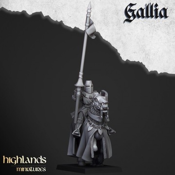 Young Knights of Gallia - x1 - 3dmonkey - Druk 3D