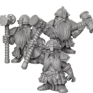 Dwarf Warriors with Great Hammers