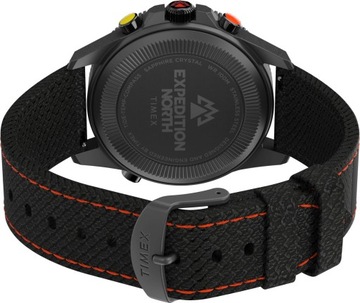 Męski zegarek z kompasem Timex TW2V03900 na czarnym pasku