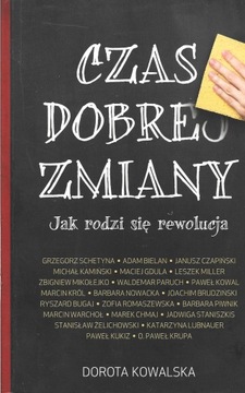 CZAS DOBREJ ZMIANY Kowalska