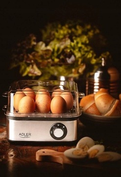 JAJOWAR AUTOMATYCZNY DO 8 JAJEK 800W ADLER AD4486