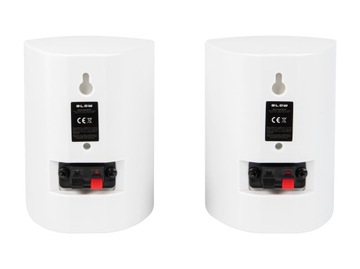 НАБОР ЗВУКА НАСТЕННЫЕ ПОТОЛОЧНЫЕ ДИНАМИКИ БЕЛЫЕ КОЛОННЫ 2 шт.