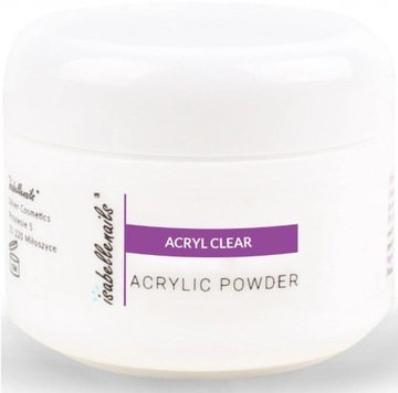 AKRYL PUDEK PROSZEK AKRYLOWY 15ML PRZEZROCZYSTY