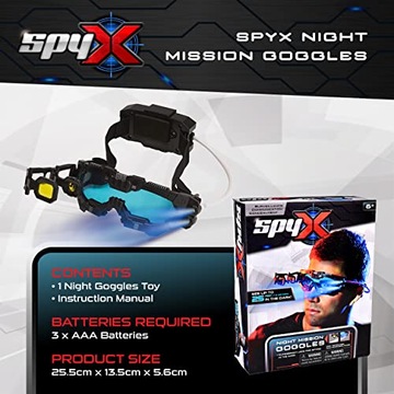 Детские очки SpyX Night Mission, разноцветные, 26 см