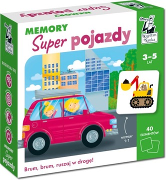 Kapitan Nauka. Memory Super pojazdy