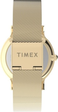 Zegarek damski złoty bransoleta mesh TIMEX
