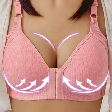 New Sports Bra Women Zipper Push Up Yoga Bra Fitne