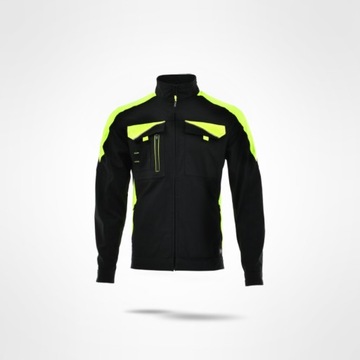 БРЮКИ ДЛЯ РАБОЧЕЙ ПОЯСЫ NEOFLEX SARA, желтые вставки, размер 50