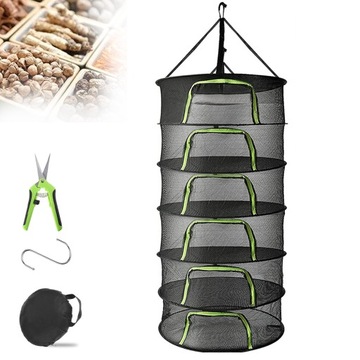 СЕТКА ДЛЯ СУШКИ И СУШКИ 60 СМ, 6 СЛОЕВ