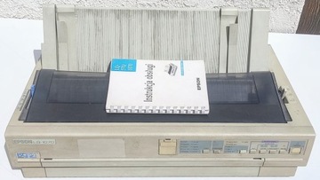 DRUKARKA IGŁOWA EPSON LQ-1070 KABLE TAŚMA GŁOWICA NA PAPIER DO A3 SKŁADANKA