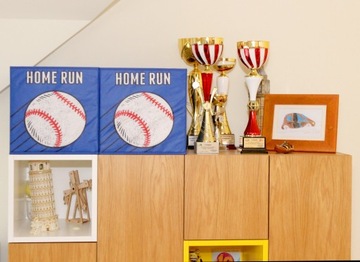 KSZPUDEŁKO HOME RUN ИГРУШЕЧНЫЙ КОНТЕЙНЕР 30x30x30 см