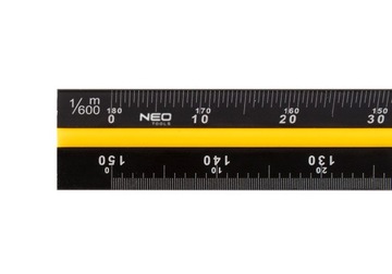 НЕО ТРЕУГОЛЬНАЯ ЛИнейка ШКАЛА 30 см Urbanista 6 ШКАЛА ALU 72-205