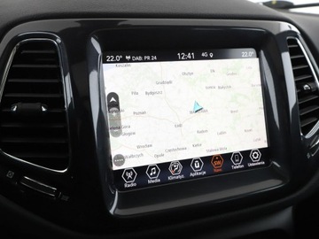 Jeep Compass II SUV Plug-In 1.3 T4 240KM 2020 Jeep Compass PHEV 4x4 automat skóra navi kamera, zdjęcie 24