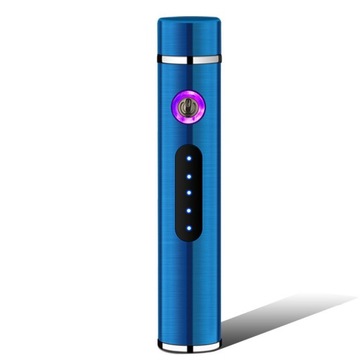 New Technology Cylindrical Double Arc USB Lighter