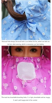 НовинкаЛетнее женское солнцезащитное покрытие из ледяного шелка для лица с полями для верховой езды на открытом воздухе