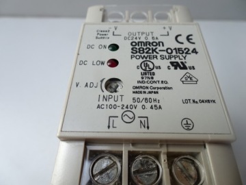 БЛОК ПИТАНИЯ OMRON OMRON S82K-01524 230В 24В 0.6А
