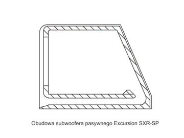 Сабвуфер Excursion SXR.v2-SP10 10 дюймов, 600 Вт RMS