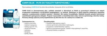 CHEMICZ CAMPI BLUE 2L ТУРИСТИЧЕСКАЯ ТУАЛЕТНАЯ ЖИДКОСТЬ
