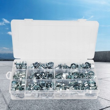 135 шт. оцинкованные мини-хомуты для топливного шланга