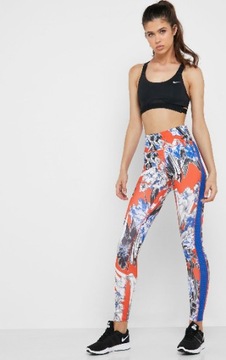 LEGGINSY W KWIATY NIKE DRI FIT 38 M