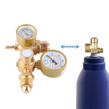 Регулятор сварки аргоном, измеритель CO2, расходомер TIG MIG