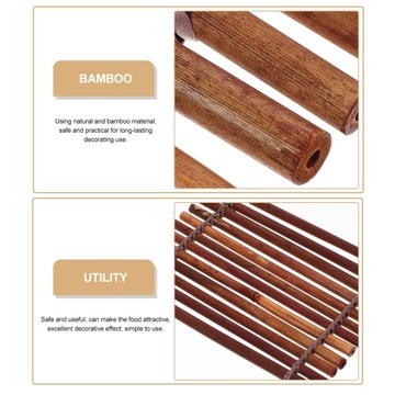 Японское бамбуковое украшение Сашими Ручное Сашими