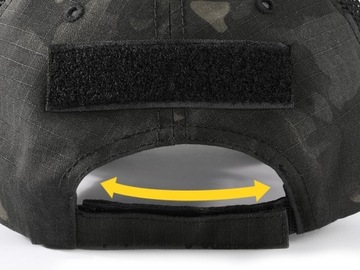 БЕЙСБОЛЬНАЯ КЕПКА МУЖСКАЯ С КАМУФЛЯЖНОЙ СЕТКОЙ