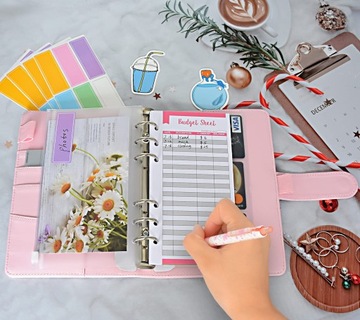 Папка для бюджета, органайзер для расходов, комплект А6.