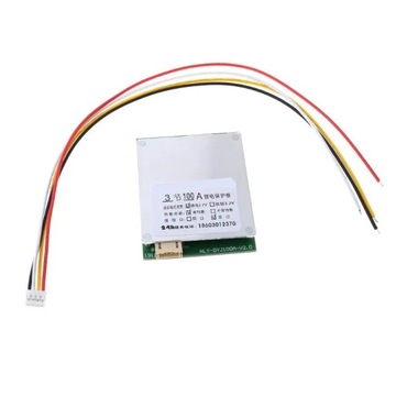 Плата защиты аккумулятора BMS 12 В 100 А с функцией балансировки 1 шт.