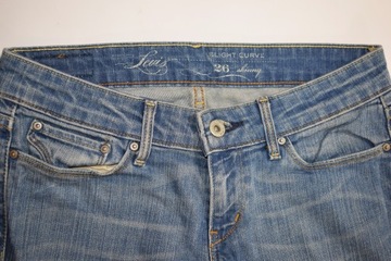 A51) DAMSKIE JEANSY LEVI'S ROZ.W26/L32