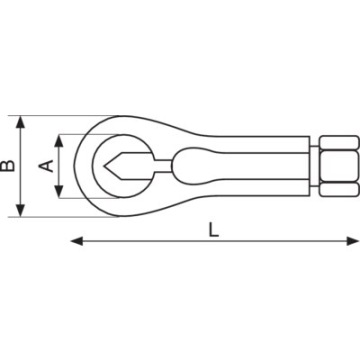 Механический гайковерт M16 BAHCO