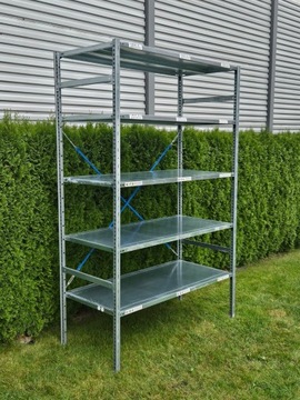 REGAŁY MAGAZYNOWE SLP REGAŁ PÓŁKOWY H-210m L-1,28m/150kg