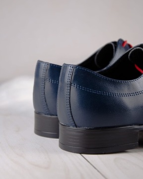 Buty komunijne chłopięce granatowe KBC-012 - 38